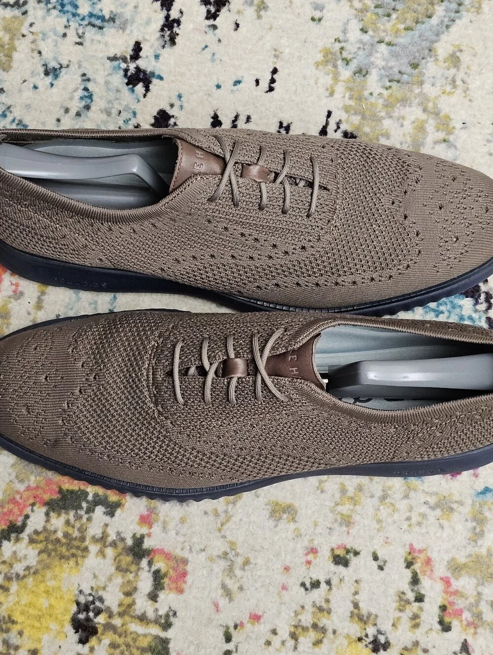 Cole Haan 2.ZEROGRAND Stitchlite Knit Sneakers Men’s 13M Wingtip Oxford Shoes I